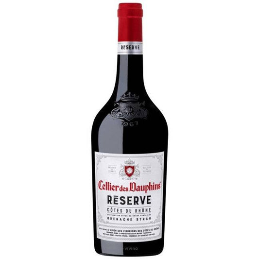 Cellier des Dauphins Réserve Grenache - Syrah Côtes-du-Rhône 2021 (750ml)