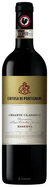 Certosa di Pontignano Chianti Classico Riserva 2018 (750ml)