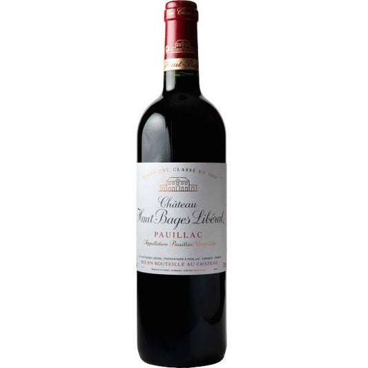 Château Haut-Bages-Libéral Pauillac 2018 (750ml)