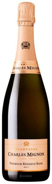 Charles Mignon - Rosé Brut Premium Reserve Champagne NV (750ml)