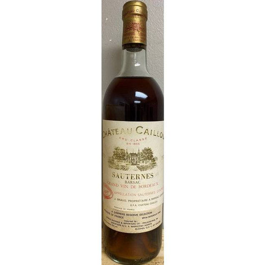 Château Caillou Sauternes 1979 (750ml)