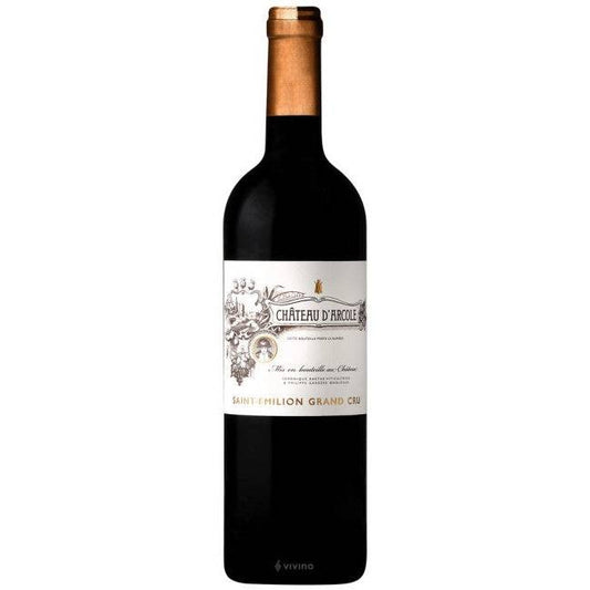 Château d'Arcole Saint-Émilion Grand Cru 2018 (750ml)