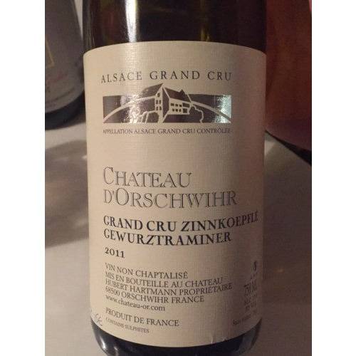 Château d'Orschwihr Gewürztraminer Alsace Grand Cru 'Zinnkoepflé' 2017 (750ml)