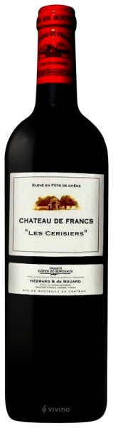 Château de Francs - Francs - Côtes de Bordeaux Les Cerisiers 2016 (750ml)