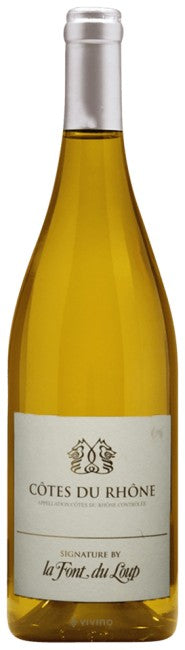 Château de la Font du Loup Côtes du Rhône Blanc 2018 (750ml)