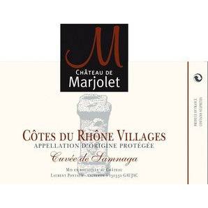 Château de Marjolet Cuvée de Samnaga Cotes du Rhône Villages 2020 (750ml)