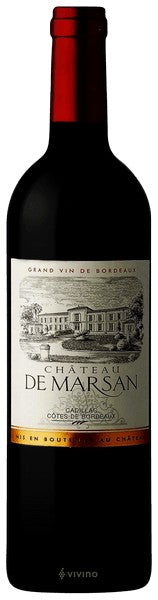 Château de Marsan - Cadillac - Côtes de Bordeaux 2018 (750ml)