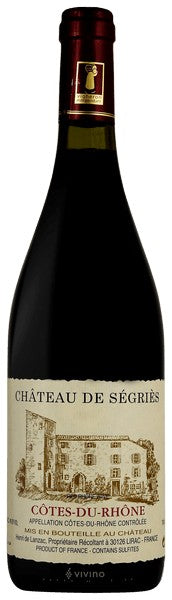 Château de Ségriés Côtes du Rhône 2021 (750ml)