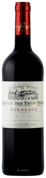 Château des Léotins - Château des Trois Tours Bordeaux 2022 (750ml)