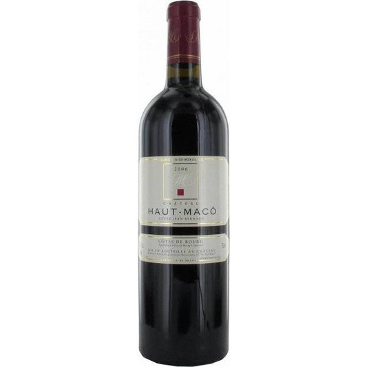 Château Haut Macô Cuvée Jean Bernard Côtes de Bourg 2018 (750ml)