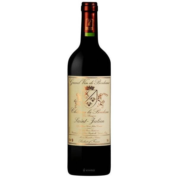 Château La Bridane (Chateau Moulin de la Bridane) Saint-Julien 2018 (750ml)