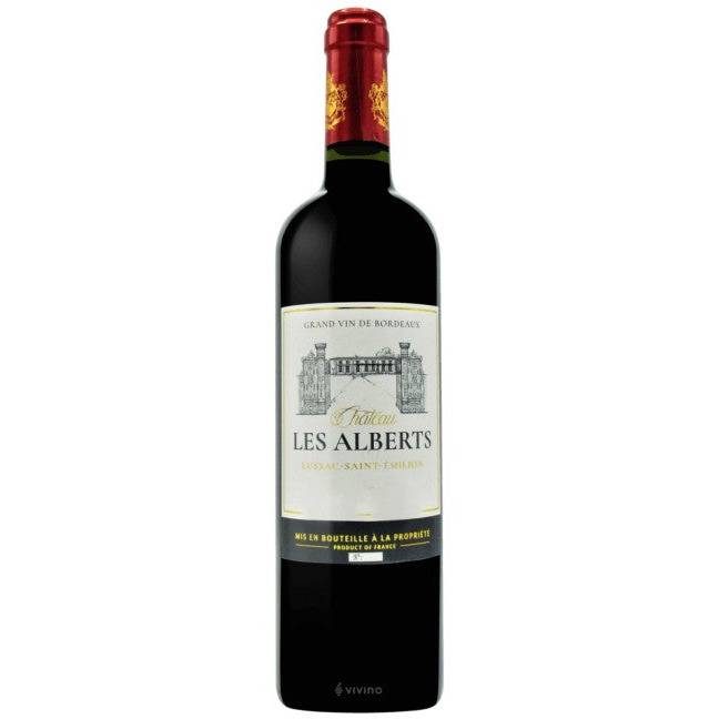 Chateau Les Alberts Chateau Les Alberts Lussac-Saint-Émilion 2018 (750ml)