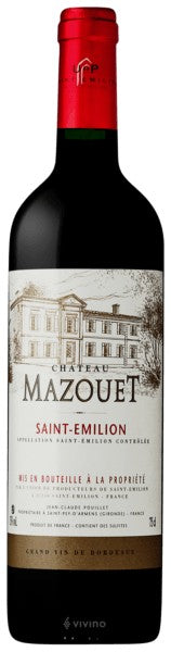 Château Mazouet - Saint-Émilion 2019 (750ml)