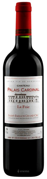 Château Palais Cardinal - La Fuie Saint-Émilion Grand Cru 2018 (750ml)