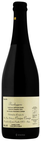 Cinque Campi - Fuorleggero Lambrusco dell'Emilia Rosato 2021 (750ml)