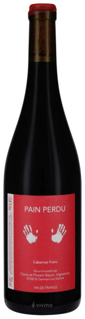 Claire et Florent Bejon Pain Perdu Cabernet Franc 2021 (750ml)