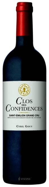 Clos des Confidences - Saint-Émilion Grand Cru 2018 (750ml)