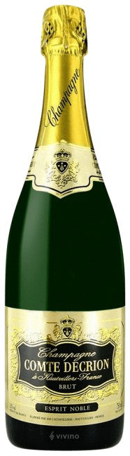 Comte Decrion Esprit Noble Brut Champagne NV (750 ml)