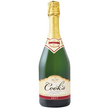 Cook's Brut (California Champagne) NV (750 ml)