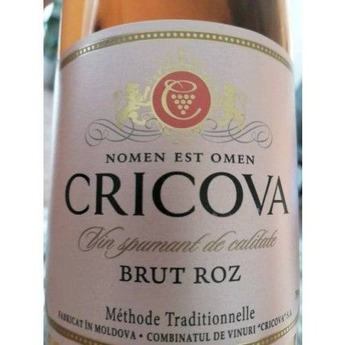 Cricova Brut Roz NV (750 ml)
