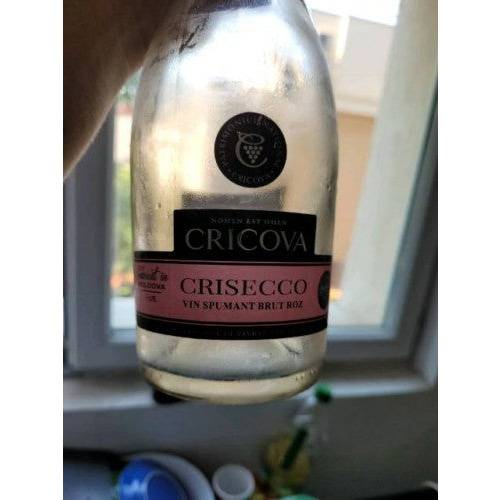 Cricova Crisecco Spumante Brut Roz NV (750 ml)