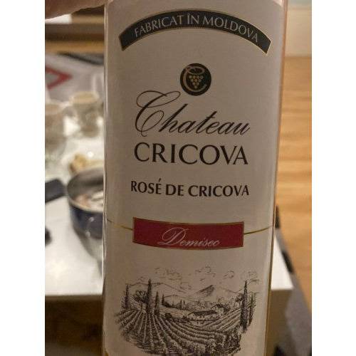 Cricova Rosé de Cricova Demi-Sec NV (750 ml)