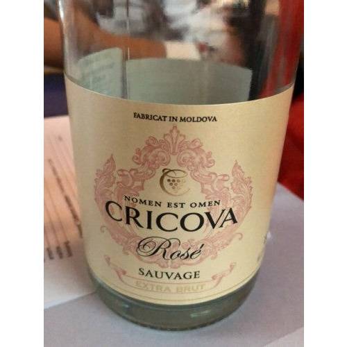 Cricova Sauvage Rosé Extra Brut NV (750 ml)