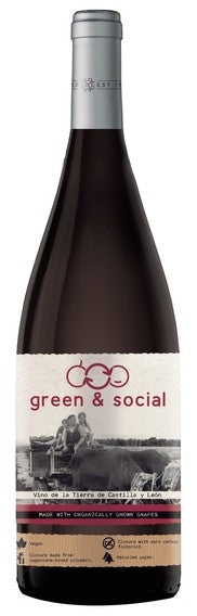 Cuatro Rayas Green and Social Organic Tempranillo 2020 (750ml)