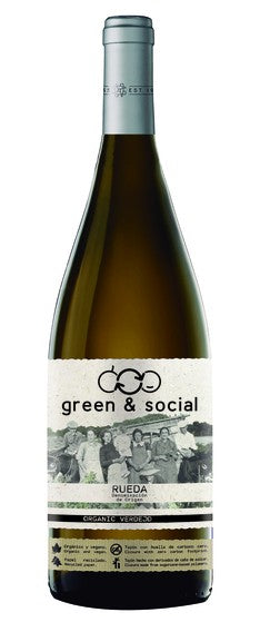 Cuatro Rayas Green and Social Rueda Organic Verdejo 2022 (750ml)