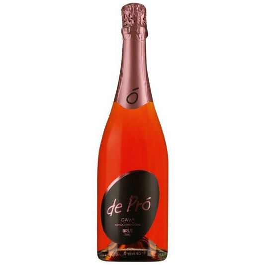 De Pró Cava Brut Rosé NV (750 ml)