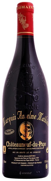 Domaine André Mathieu - Marquis Anselme Mathieu Châteauneuf-du-Pape 2020 (750ml)