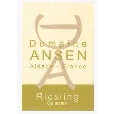 Domaine Ansen GeiersteinRiesling Geierstein Riesling 2021 (750ml)