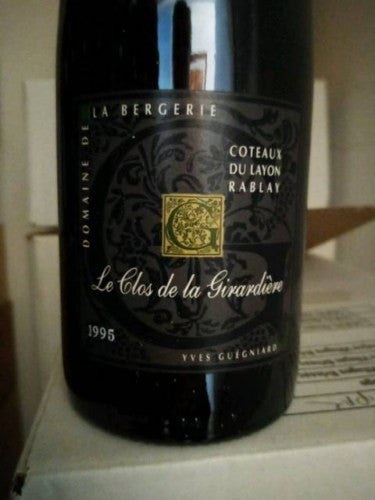 Domaine de la Bergerie (Yves Guégniard) Les Clos de la Girardiére Coteaux du Layon 'Rablay-sur-Layon' 2018 (750ml)