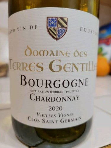 Domaine des Terres Gentilles - Vieilles Vignes Bourgogne Blanc 2020 (750ml)