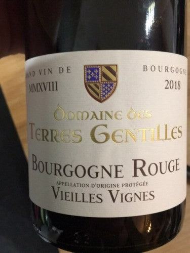 Domaine des Terres Gentilles - Vieilles Vignes Bourgogne Rouge 2020 (750ml)