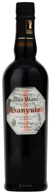 Domaine du Mas Blanc Banyuls Hors d'Age le Colloque Vin Doux Naturel NV (500ml)