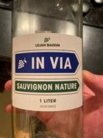 Domaine Guy Baudin - In Via Sauvignon Nature 2020 (1L)