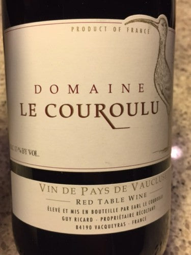 Domaine Le Couroulu Pays de Vaucluse 2019 (750ml)