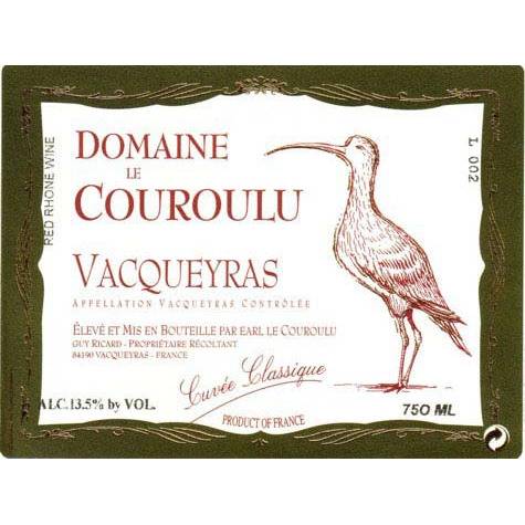 Domaine le Couroulu Vacqueyras (Cuvée Classique) 2017 (750ml)