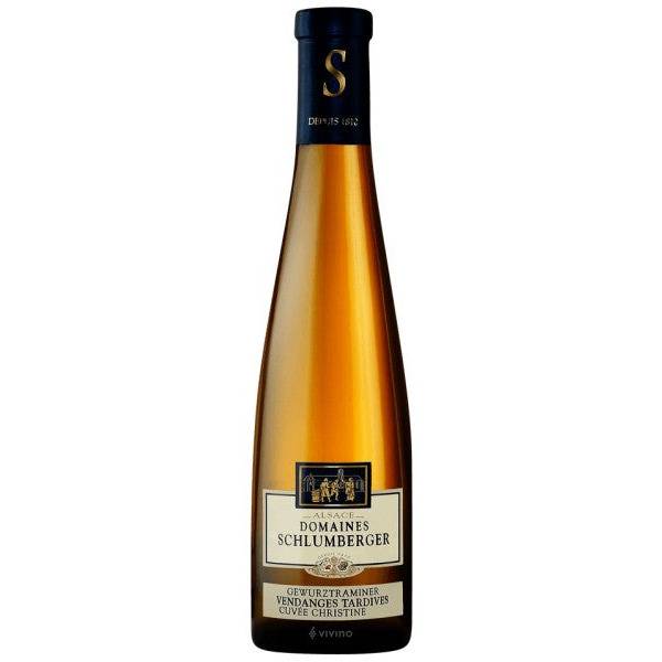 Domaines Schlumberger Gewürztraminer Alsace Cuvée Christine Vendanges Tardives 2004 (750ml)