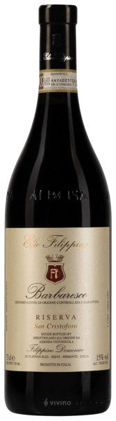 Elio Filippino San Cristoforo Barbaresco Riserva 2015 (750ml)