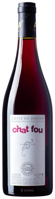 Eric Texier Chat Fou Côtes du Rhône 2021 (750ml)