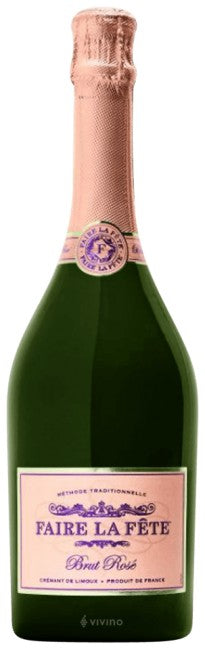 Faire La Fête Brut Rosé NV (750 ml)