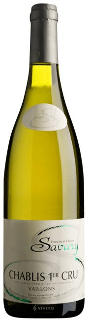 Francine et Olivier Savary - Chablis 1er Cru 'Vaillons' 2022 (750ml)