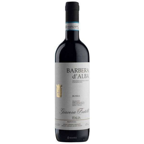 Giacosa Fratelli Barbera d'Alba Bussia 2018 (750ml)