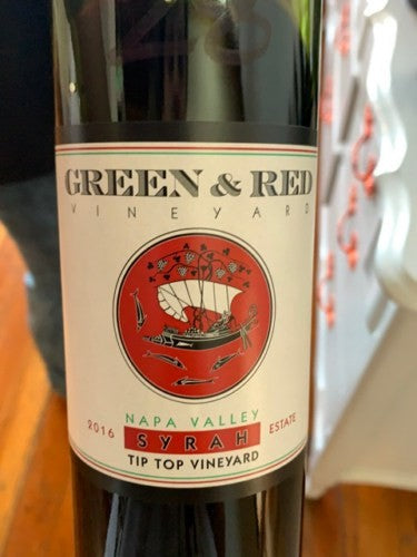 Green & Red - Tip Top Vineyard Syrah 2017 (750ml)