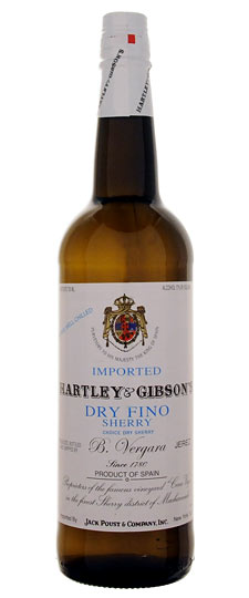 Hartley & Gibson's Dry Fino Sherry NV (750 ml)