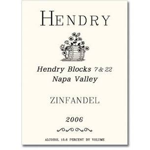 Hendry Ranch Zinfandel Napa Valley Blocks 7 & 22  2019 (750ml)