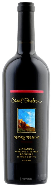 Carol Shelton Rocky Reserve Zinfandel (Florence Vineyard) 2019 (750ml)