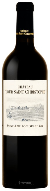 Château Tour Saint-Christophe Saint-Émilion Grand Cru 2019 (750ml)